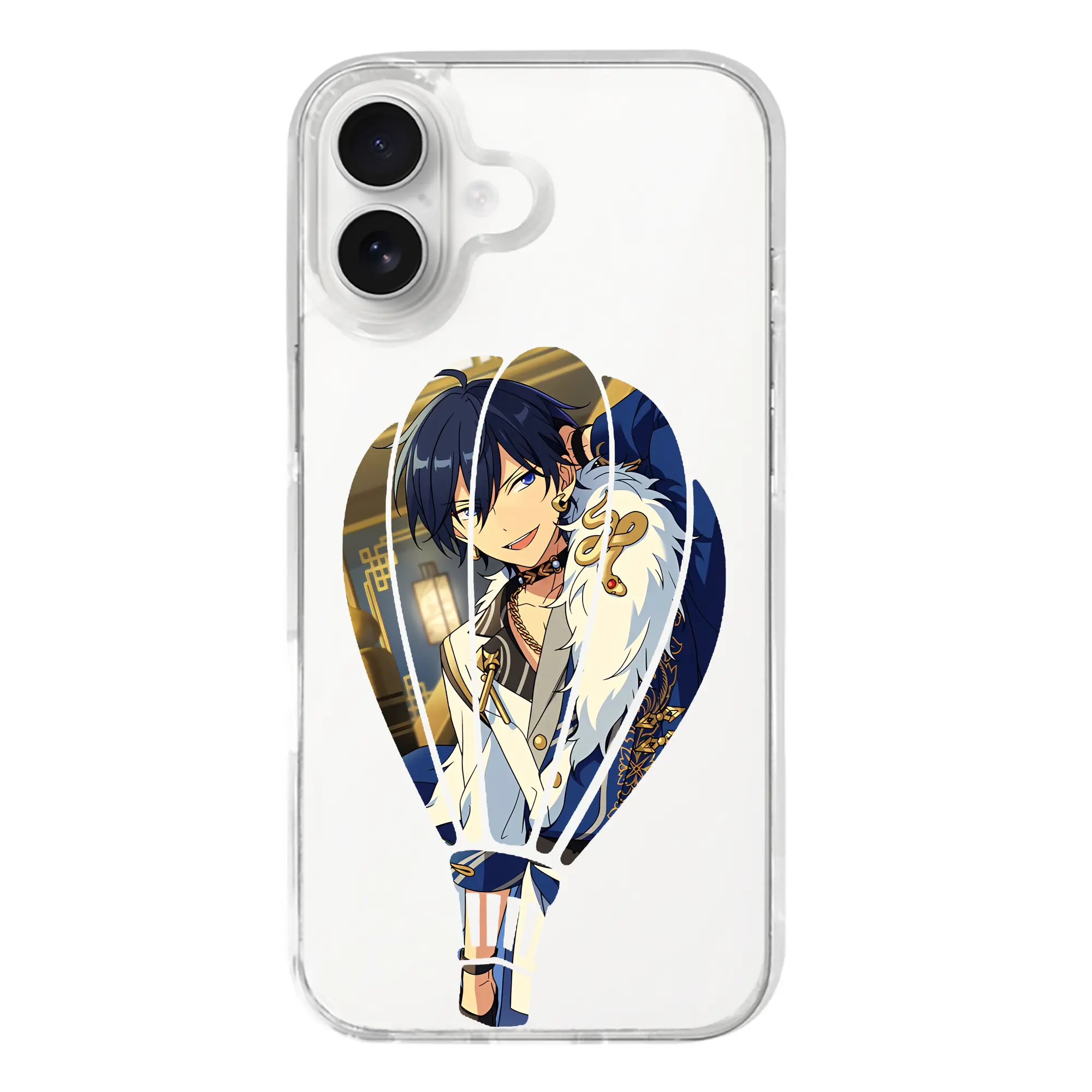 あんさん ぶる グッズ Trickstar 氷鷹北斗 - iPhone 17シリーズ 透明スマホケース – 薄型・耐衝撃・精密フィット保護カバー